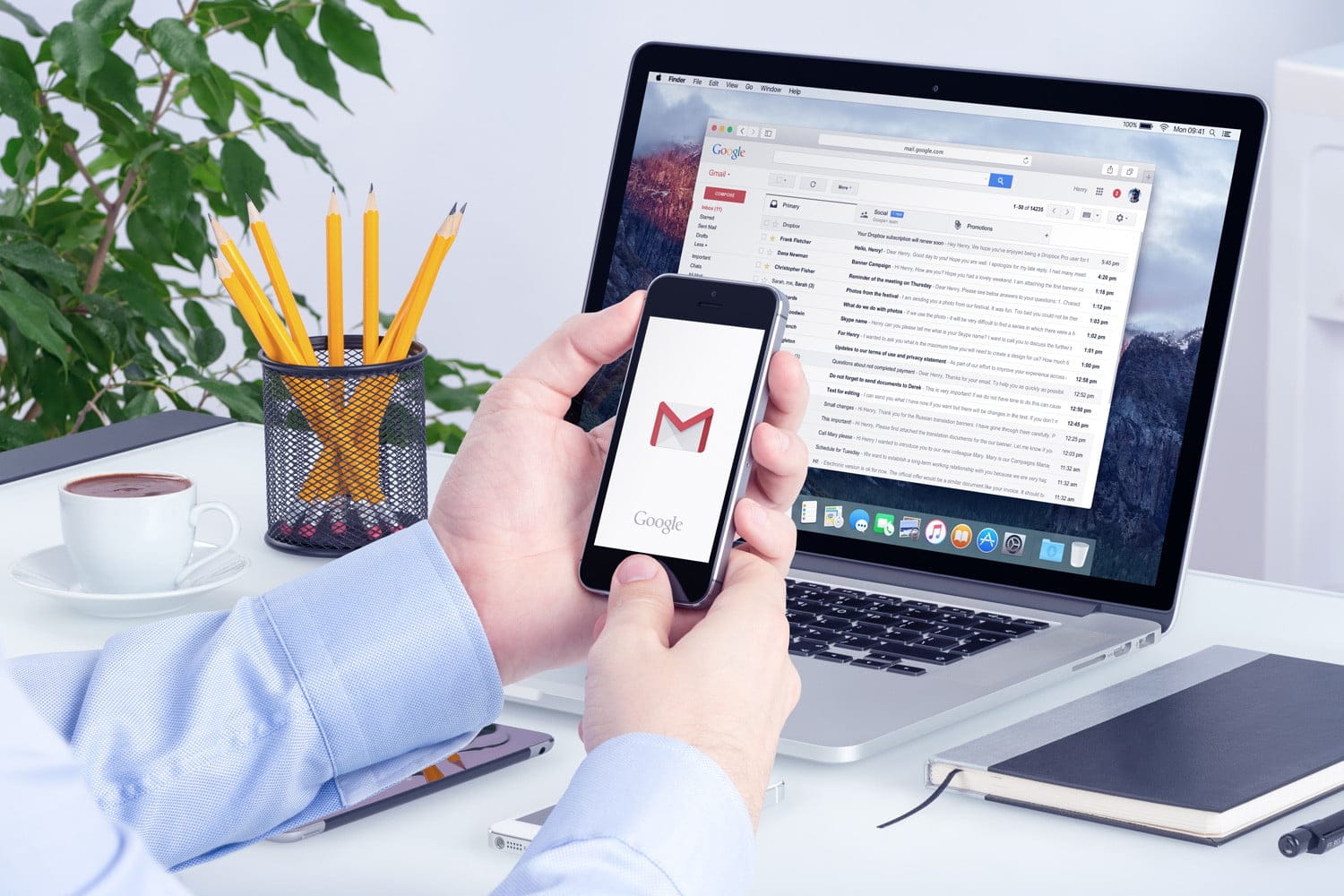 boîte de reception gmail