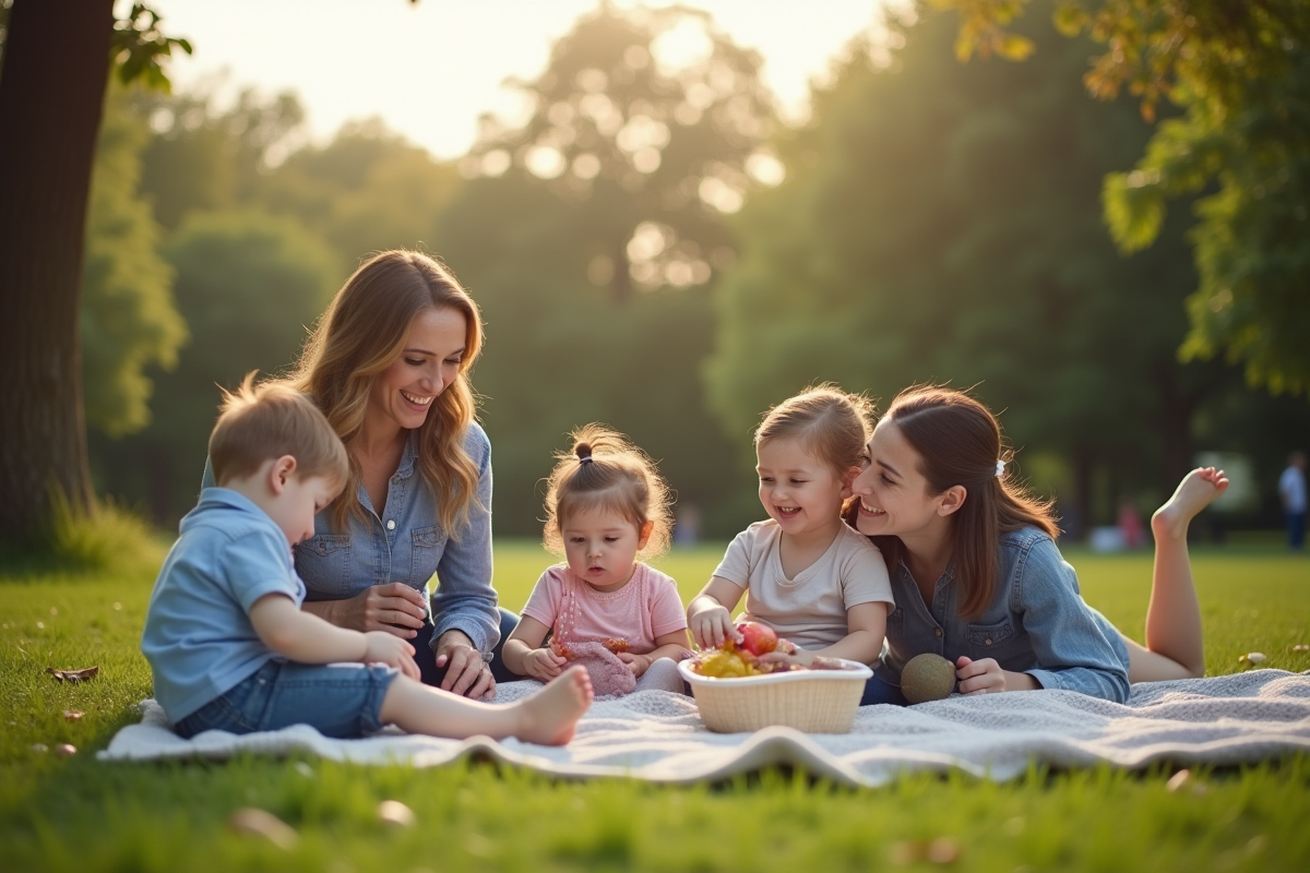 famille ensemble