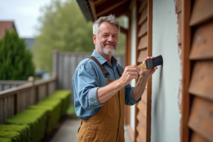 Comparaison entre peinture mate et satinée pour l'extérieur