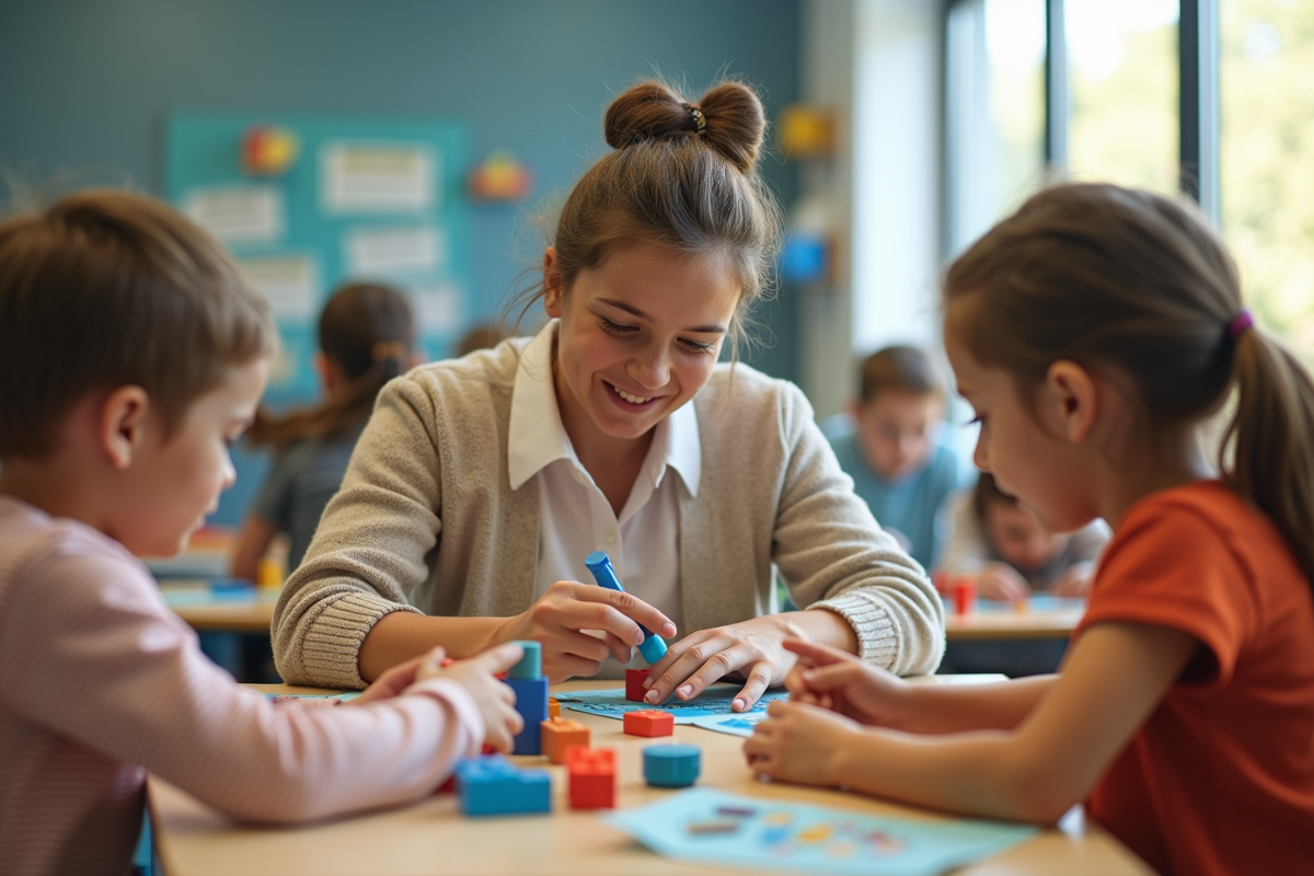jeu école
