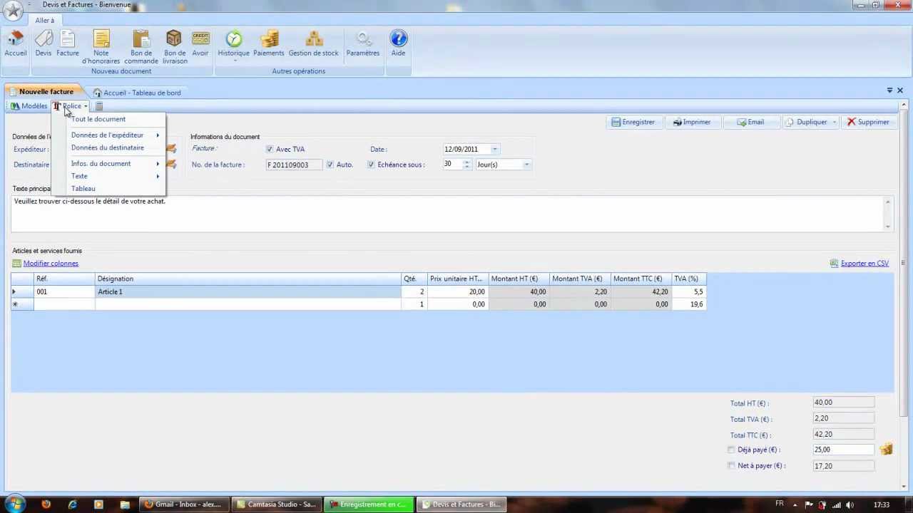 Les logiciels de facturation  Niraj Web